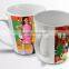 Latte mug plastic with FDA PASS for customized printing