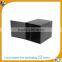 luxury big plain black cardboard paper storage box