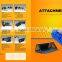 CE approved quick attach mini skid steer loader attachments