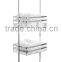 4-Tier Chrome Wire Spa Tower