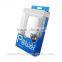 Guoguo 2016 high quality external battery dual usb 6000mah portable charging bank with LED light