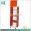2013 Hot Sale 3 Layers Metal Used Wire Display Racks/ Wine Display Rack/bottle Display Rack