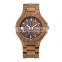 2016 Fashion quartz bamboo wood watch mens wooden watches