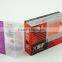 supply 0.3mm UV printing plastic transparent custom OEM PET box