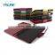 Various Color High Quality PU Leather Flip Wallet Phone Case For iPhone 7 with card slots