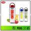 24 ounce bpa free single wall plastic fruit infuser bottles
