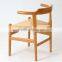 Triumph Antique Hand-made Rope Design wood Dining Chair / Solid wood restaurant chair