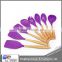 top grade eco-friendly colorful silicone kitchen utensils