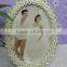 pearl and zinc alloy metal photo frames