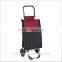 Custom Oxford Fabric Square Climb Stair Trolley Shopping Bag For Vegetable