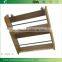 DT009/Decorative Kitchen Bamboo 2-Tier Spice Utensil Rack Wall Hanging Rack