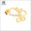 fashion cajas joyas gold plated jewelry butterfly women earrings