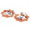 Anti-slip Ice Cleats Shoe Boot Tread Grips Traction Crampon Chain Spike Sharp Snow Walking Walker