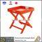 folding fashion square tray table side table