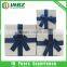 Recyclable Feature and Paper Material Paperboard Gift Boxes With Ribbon