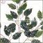 Yiwu Jiawei Arts&Crafts plastic wholesale indoor artificial ficus leaves