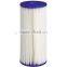 reemay material pleated pool and spa filter cartridge/polyester cellulose pleated filter cartridge