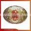 big metal plate tin box for christmas