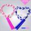 unisex kids toys plastic handle kids braided jump rope