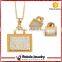Lock Pendant Wholesale Elegant Jewelry Gift Sets