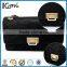 New design luxury gold metal push bag lock