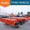 TITAN 80 ton capascity front loading gooseneck lowboy trailer