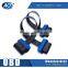 16P OBD2 male to 2 female extension ribbon cable