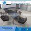 304 stainess outdoor furniture, all weather comfortable cane furniture(ssc005)