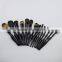 Fine new 15pcs per set professional make up brush set selected animal's hair customization comestic brush