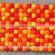 Table Mats Made of 100% Wool Felt/ Square Felt Ball Mat/ Wool Felted Small Table Mats
