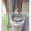 Adjustable legs height 2/3/4/6 frames manual honey extractor
