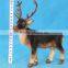 simulation type holiday deer and christmas tree