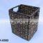 Latest design water hyacinth storage basket