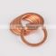 supply metric copper wahser used for auto parts