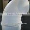 OEM Blow Molding Large diameter plastic pipe PE water Pipe Elbow Hui zhou factory