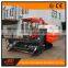 Rice combine harvester with air conditioner cab