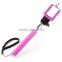 Cable Wired Audio Selfie Stick With Selfie-stick Extendable Hand Held Monopod All in One Foldable Monopod