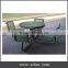 Arlau park outdoor metal table and chairs