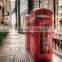 Antique red public telephone booth Bristish Telephone Booth for sale