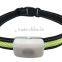 Battery free vibration energy PET collar with self-powered LED light