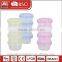 Colorful multi tiers plastic melamine baby food storage container lunch box