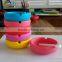 Creative Environmental Heat-Resistant Silicone Ashtray Portable Cigarette Ashtray Round Ash Tray