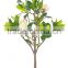 indoor Home garden decorative 220cm Height make artificial green live magnolia bonsai tree EXLYPZ06 0513