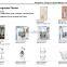 Transparent Hanging Mesh Shower Caddy Bath Organizer With 6 Clear Storage Pockets
