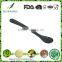 Biodegradable grateful best quality bamboo fiber black spoon