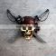 Custom Halloween Pirates of the Caribbean skull wall hanging