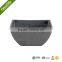 Eco-friendly Biodegradable Square Clay Garden Planter Pot (09FBD-series)