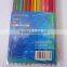 Graphite wood color pencil with eraser