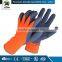 JX68F634 Made In China Keep Safe Orange Gloves Latex