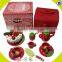 wholesale baby wooden birthday cake set toy, top fashion kids wooden chocolate cake, funny wooden birthday cake set toy W10B101